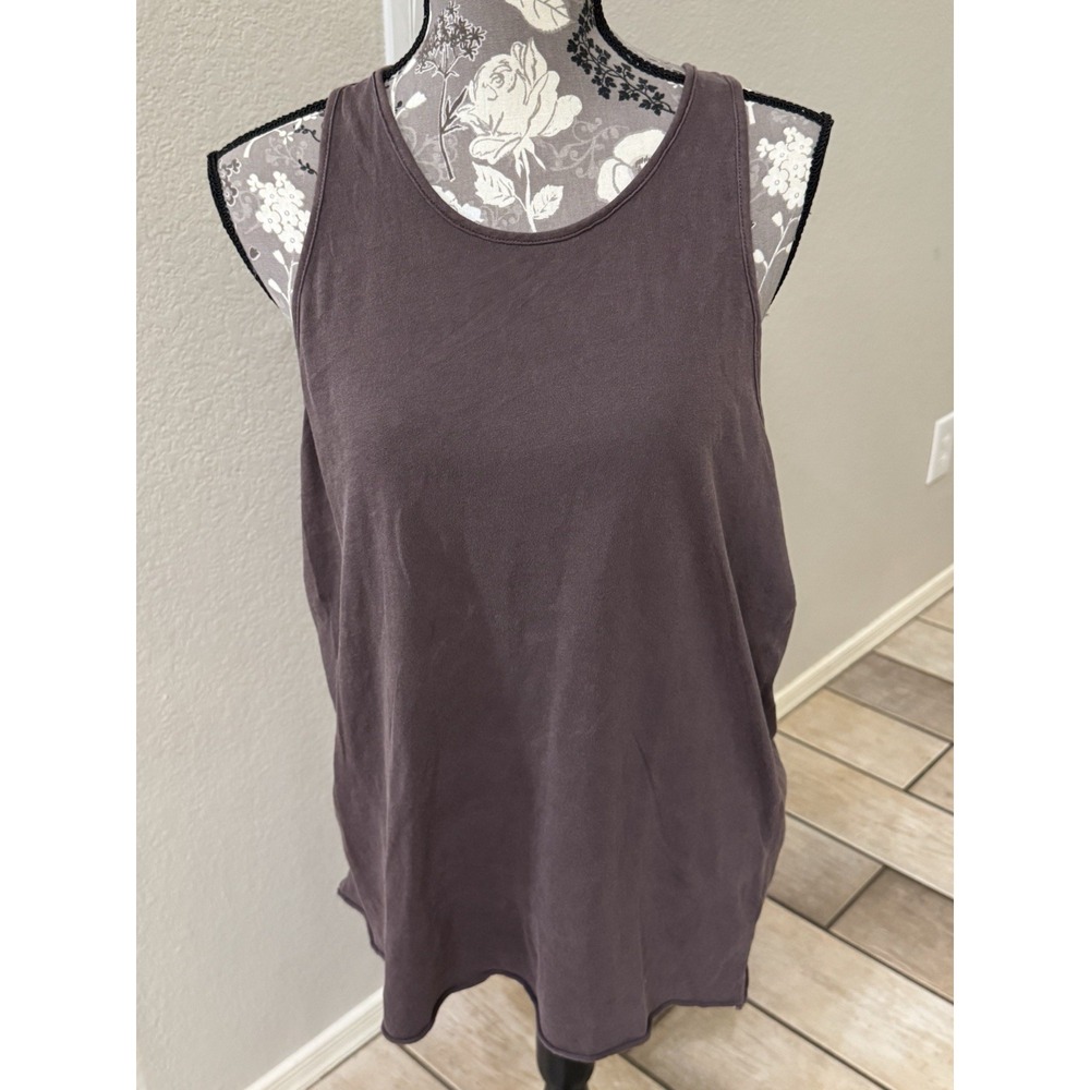 Unsubscribed Chocolate Brown Tank Top NWT Size XL
